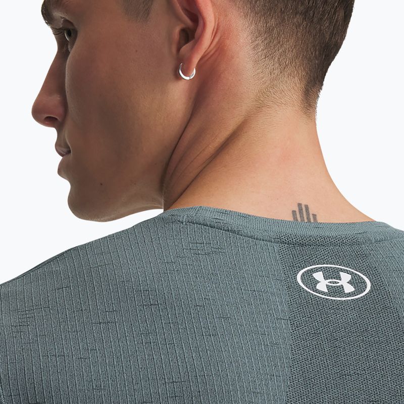 Koszulka treningowa męska Under Armour Vanish Seamless jasper blue/white 3