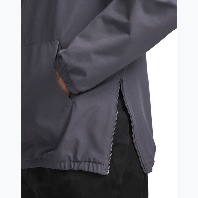 Bluza męska Under Armour Unstoppable Woven Hoodie castlerock/white 3