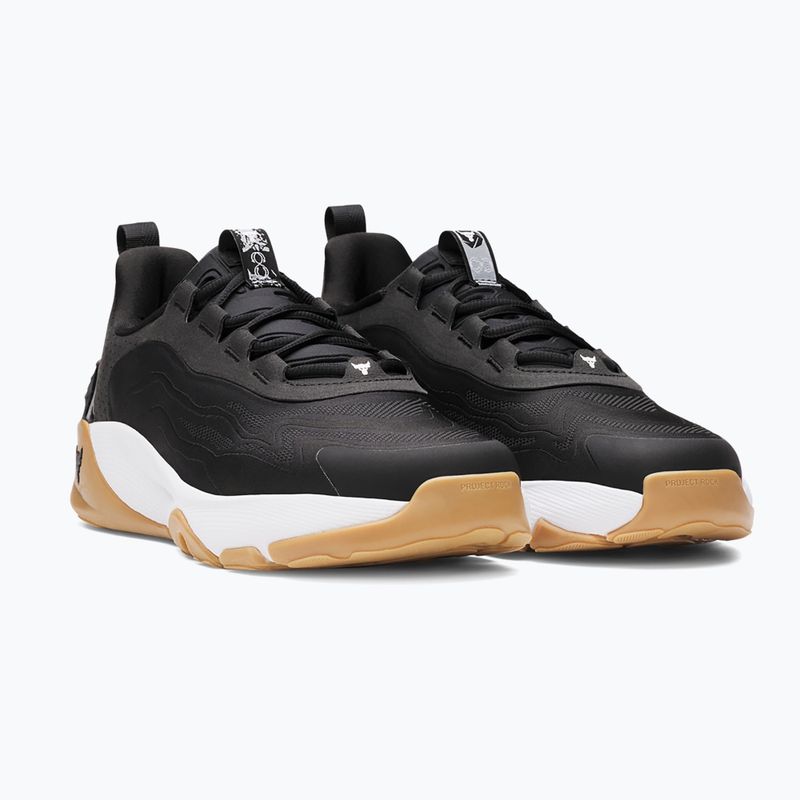 Buty treningowe męskie Under Armour Project Rock 8 black/white/black 10