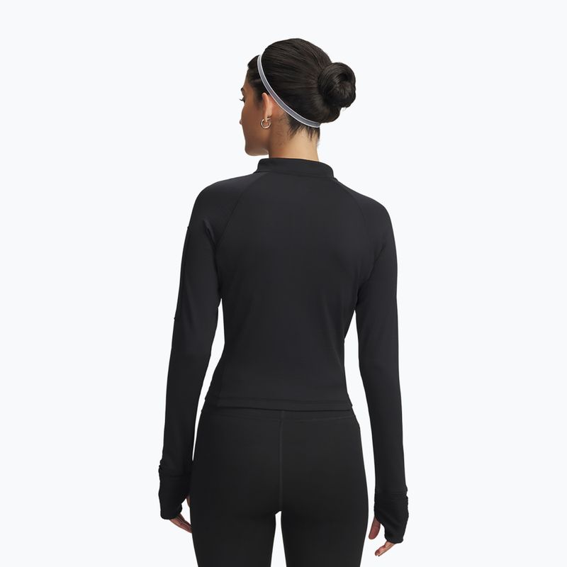 Bluza do biegania damska Under Armour Pro Half Zip black/reflective 2