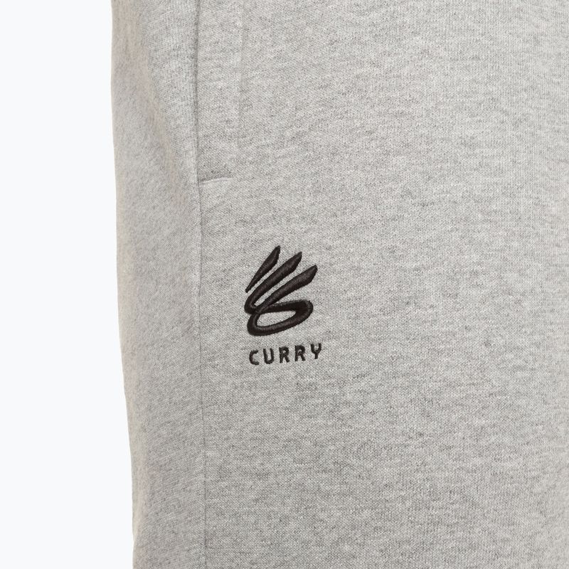 Spodnie męskie Under Armour Curry Splash Jogger summit white/black 3