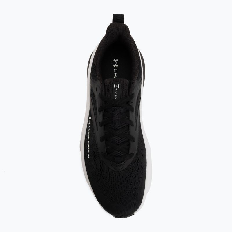 Buty do biegania męskie Under Armour Rogue 6 black/black/white 5