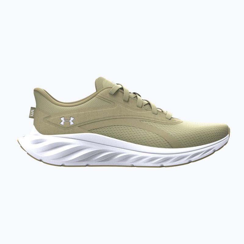 Buty do biegania męskie Under Armour Ascend khaki base/summit white/castlerock 8