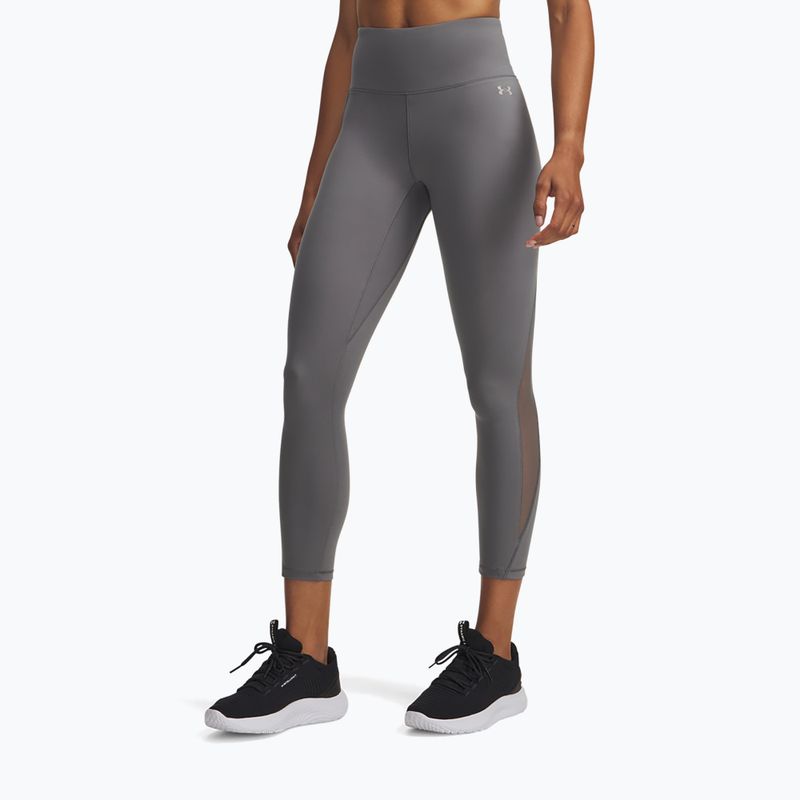 Legginsy damskie Under Armour Motion Mesh Ankle clay green/titanium