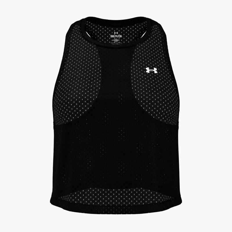 Koszulka treningowa damska Under Armour Tech Sport Mesh Crop Tank black/white
