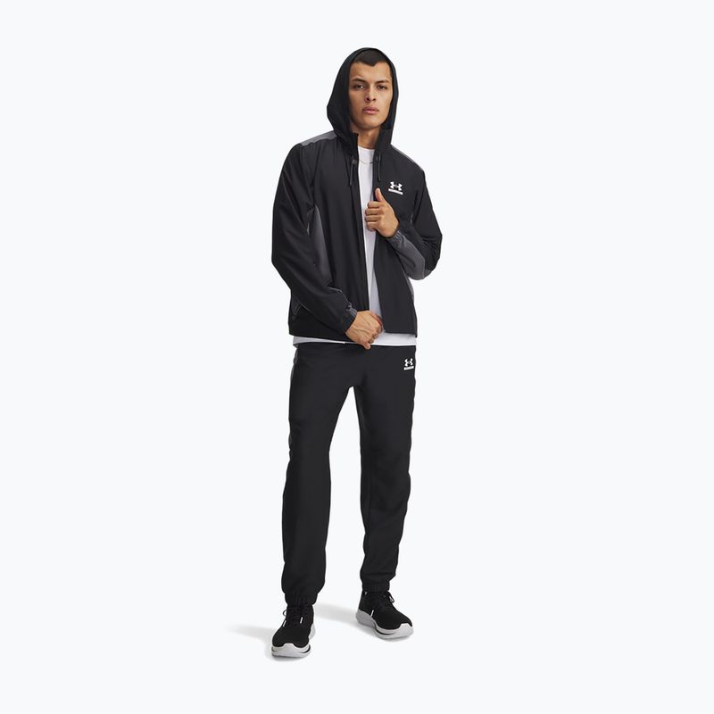 Spodnie męskie Under Armour Tech Sport black/castlerock/white 2