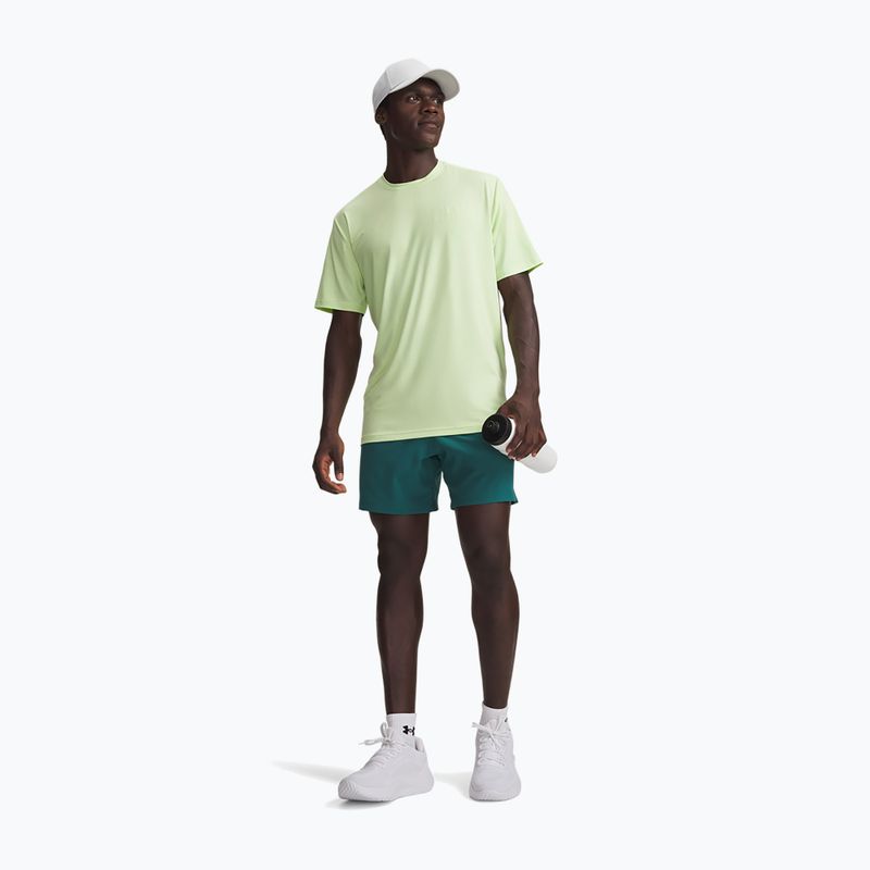 Spodenki treningowe męskie Under Armour Ua Vanish Woven 6in rack green/ultimate black 2