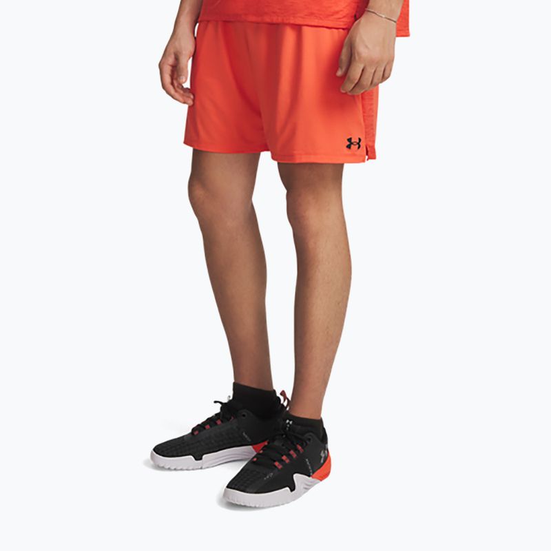 Spodenki treningowe męskie Under Armour Tech Vent venom red/black