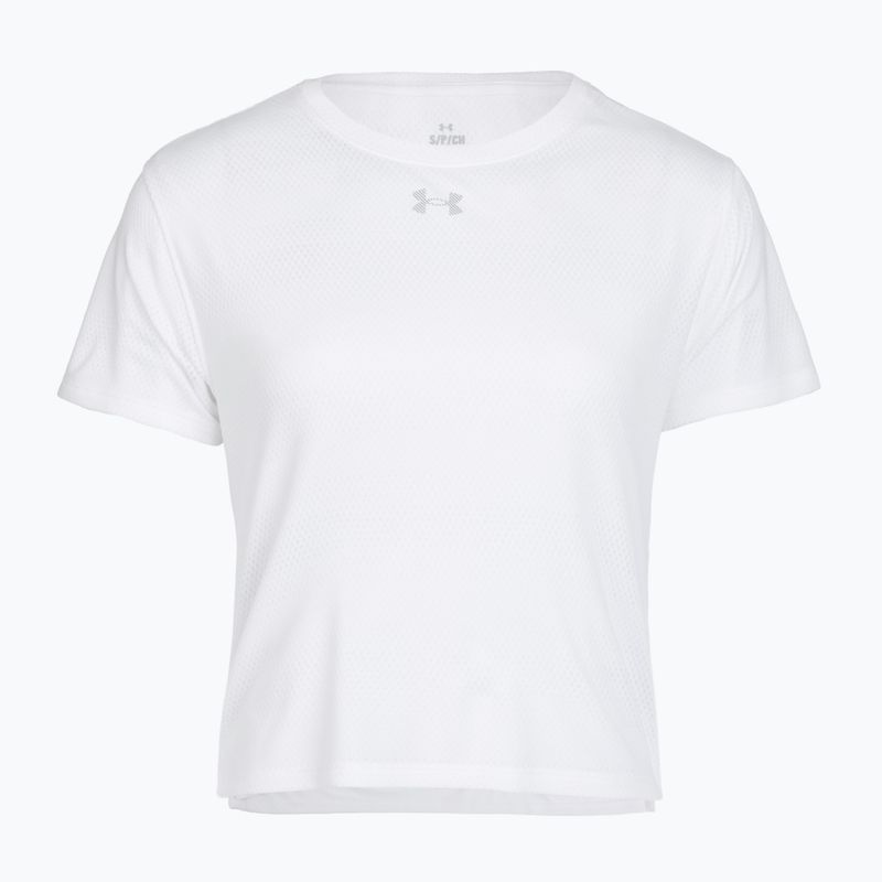 Koszulka do biegania damska Under Armour Velociti white/white/black