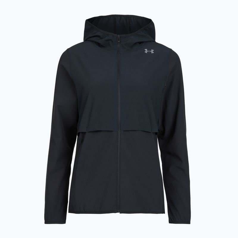 Kurtka do biegania damska Under Armour Velociti Pro Storm black/black/metallic silver