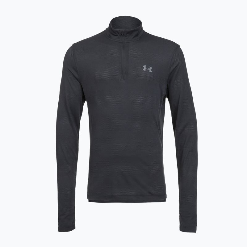Bluza do biegania męska Under Armour Velociti 1/4 Zip black/black/metallic silver