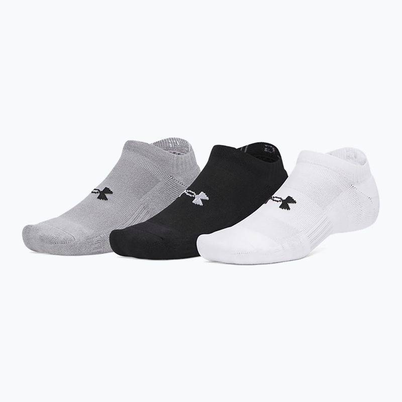 Skarpety męskie Under Armour Performance Cotton NS 3 pack white/steel/steel 8