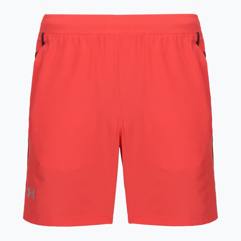 Spodenki do biegania męskie Under Armour Launch 7" racer red/black/reflective