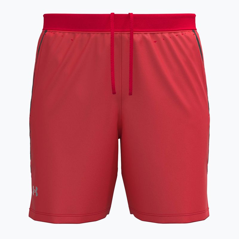Spodenki do biegania męskie Under Armour Launch 7" racer red/black/reflective