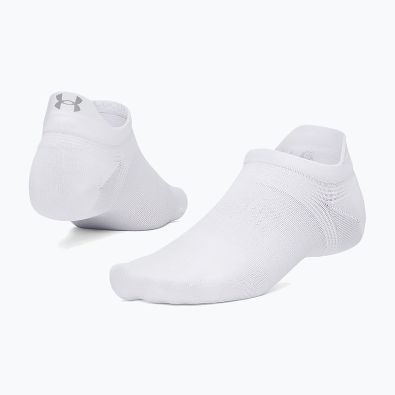 Skarpety Under Armour Velociti Lite NS white/black/distant gray 3