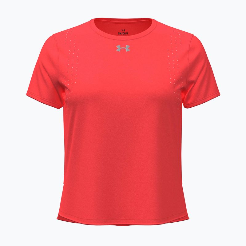 Koszulka do biegania damska Under Armour Velociti Pro electric tangerine/black/green mode