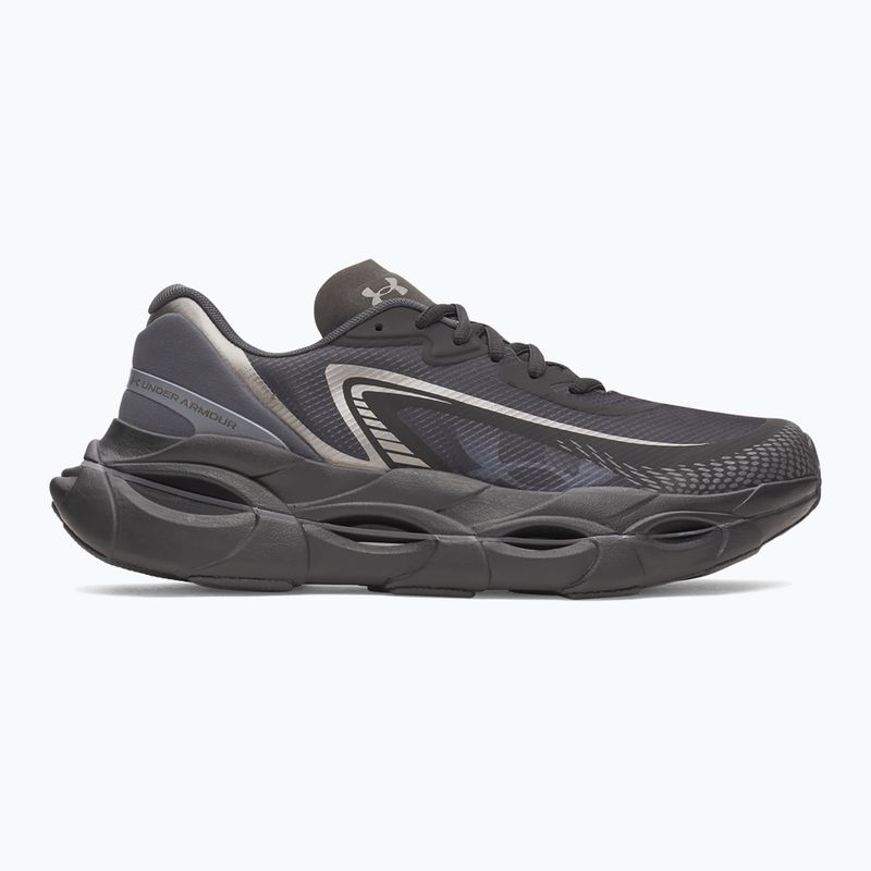 Buty do biegania męskie Under Armour Halo Racer 2 black/anthracite/metallic black 8