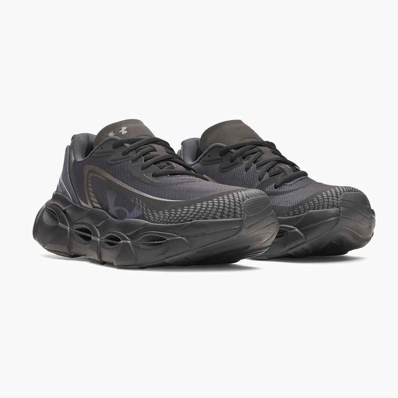 Buty do biegania męskie Under Armour Halo Racer 2 black/anthracite/metallic black 9