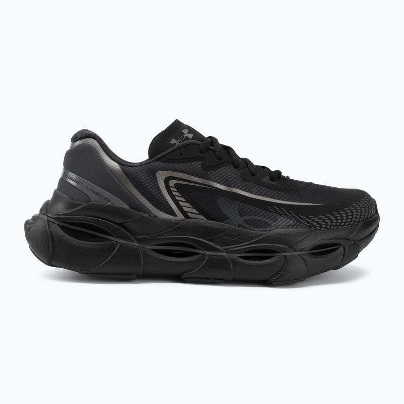 Buty do biegania męskie Under Armour Halo Racer 2 black/anthracite/metallic black 2