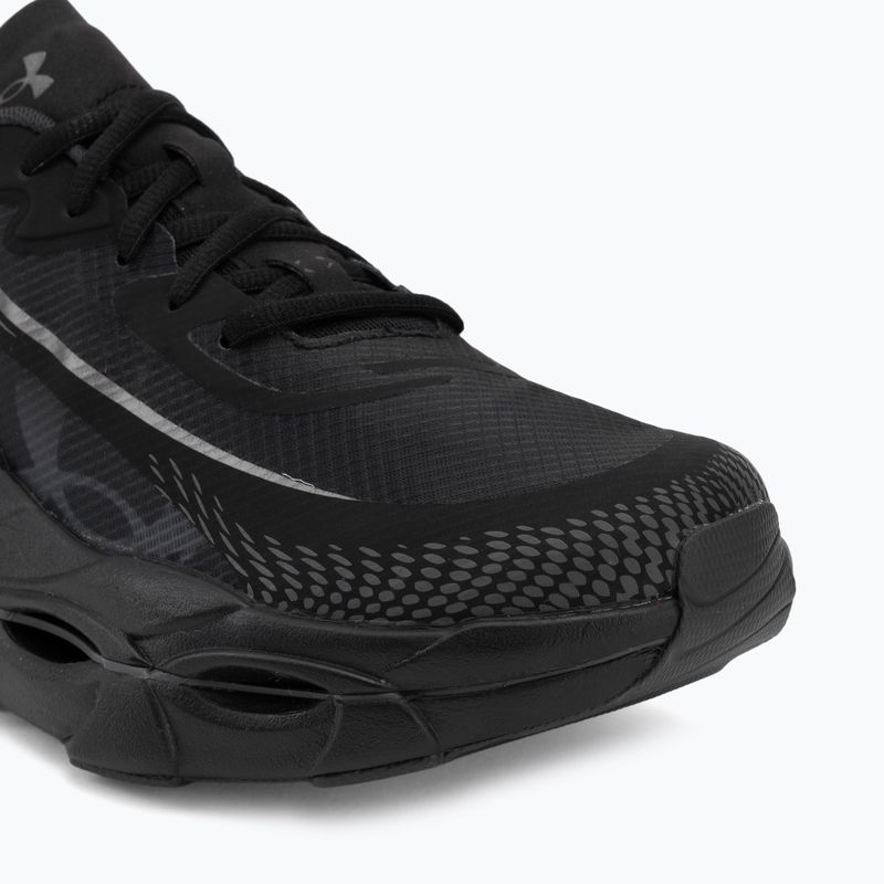 Buty do biegania męskie Under Armour Halo Racer 2 black/anthracite/metallic black 7