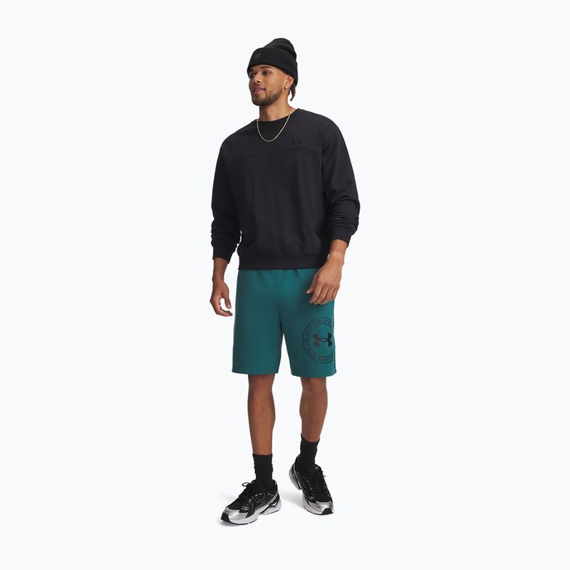 Spodenki treningowe męskie Under Armour Rival LW Graphic rack green/black 2