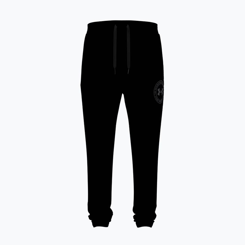 Spodnie męskie Under Armour Rival LW Graphic Jogger black/castelrock