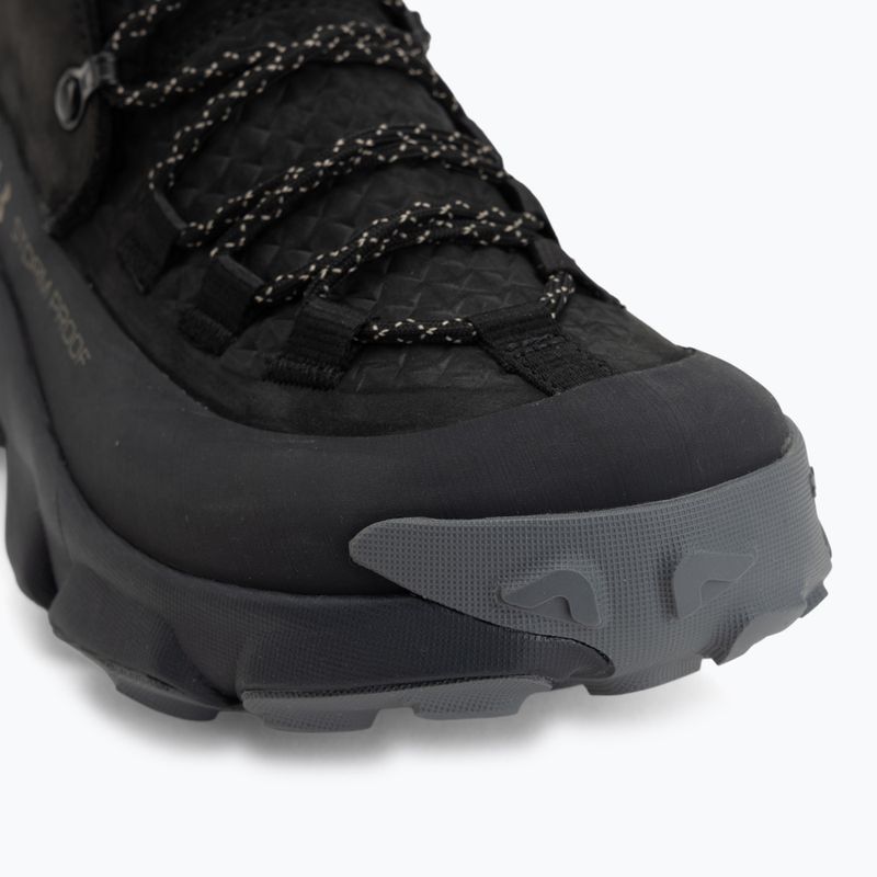 Buty trekkingowe męskie Under Armour Charged Expanse Mid LTHR WP Black/Anthracite/Bayou 7