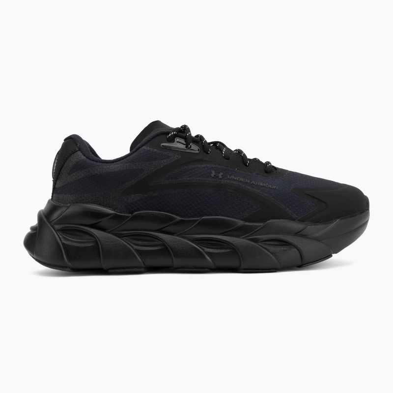 Buty do biegania męskie Under Armour Halo Runner SE 2 black/anthracite/metallic black 2