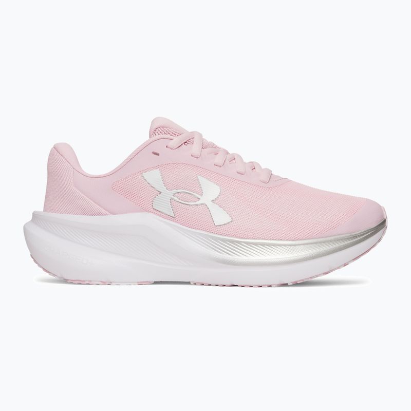Buty do biegania damskie Under Armour Chase prime pink/metallic silver/white 8