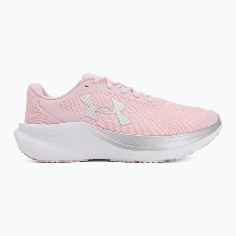 Buty do biegania damskie Under Armour Chase prime pink/metallic silver/white 2