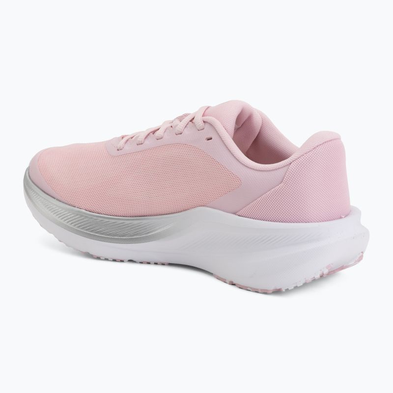 Buty do biegania damskie Under Armour Chase prime pink/metallic silver/white 3