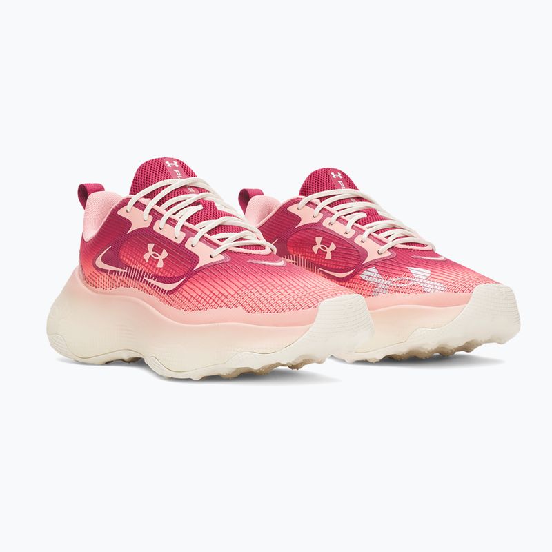 Buty treningowe damskie Under Armour Pulse claret/posh pink/posh pink 9