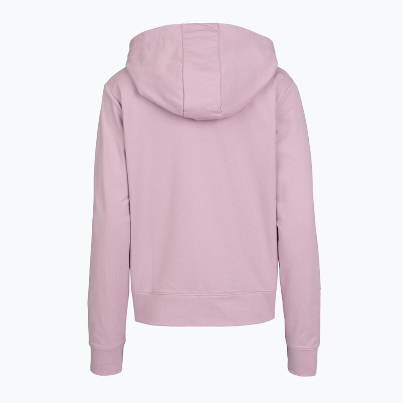 Bluza damska Under Armour Sport Terry FZ mauve pink/white 5