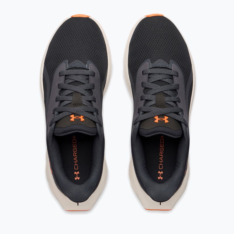 Buty do biegania męskie Under Armour Ascend black/anthracite/outrageous orange 3