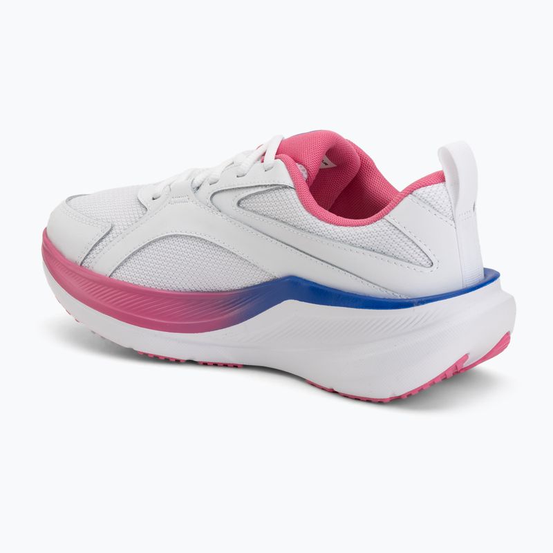 Buty do biegania damskie Under Armour Assert 11 white/pink frenzy/pink frenzy 3