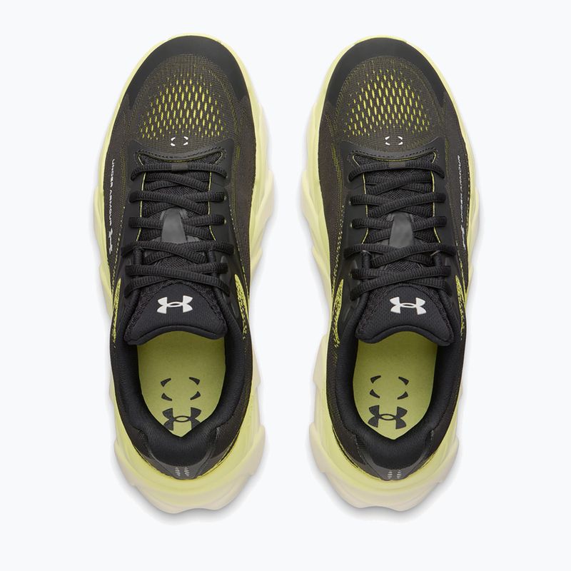 Buty do biegania męskie Under Armour Halo Runner 2 Ultimate Black/Sonic Yellow/Metallic Silver 10