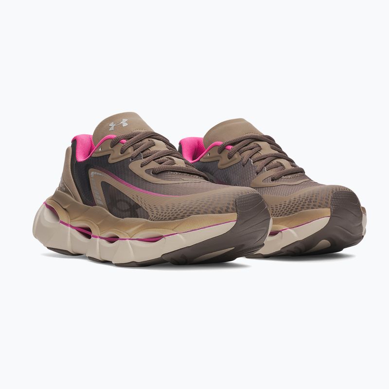 Buty do biegania damskie Under Armour Halo Racer 2 desert taupe/virtual pink/peppercorn 9