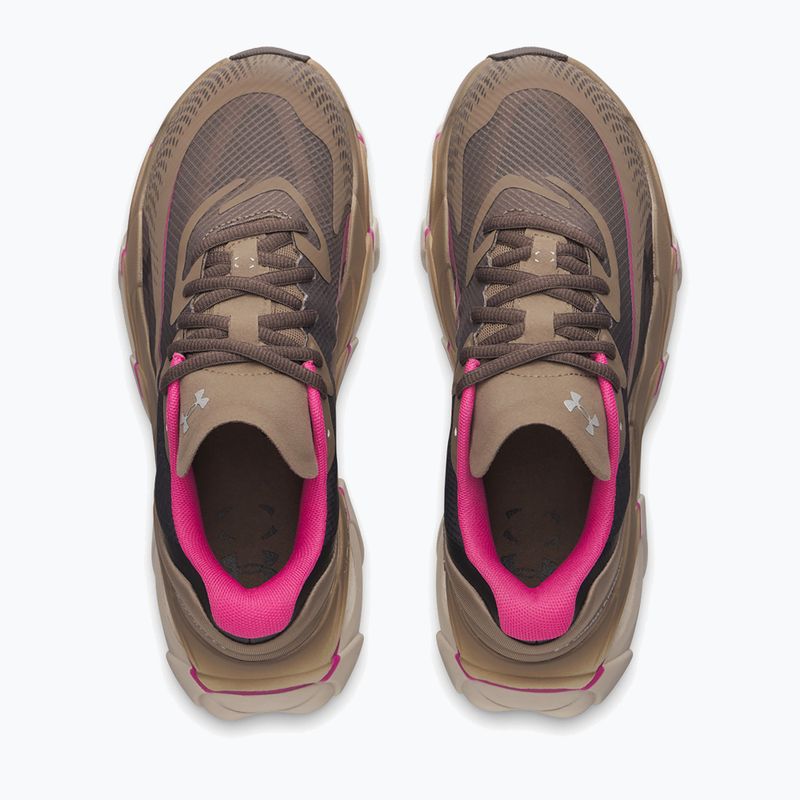 Buty do biegania damskie Under Armour Halo Racer 2 desert taupe/virtual pink/peppercorn 10