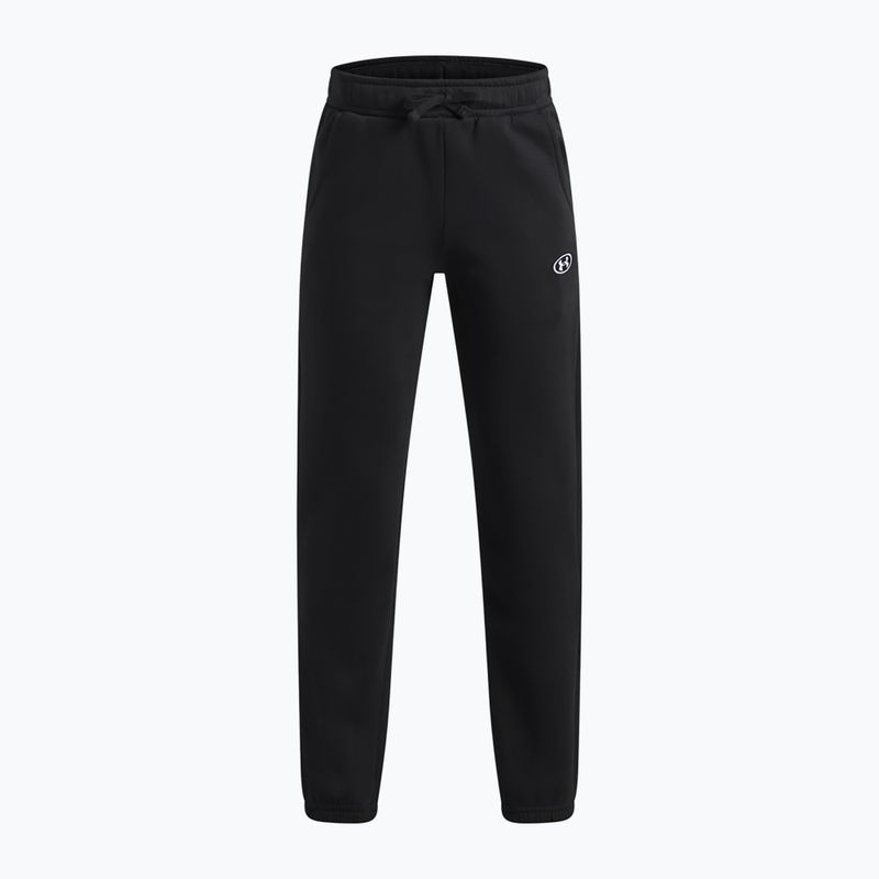 Spodnie dziecięce Under Armour B Rival Fleece Jogger ultimate black/white