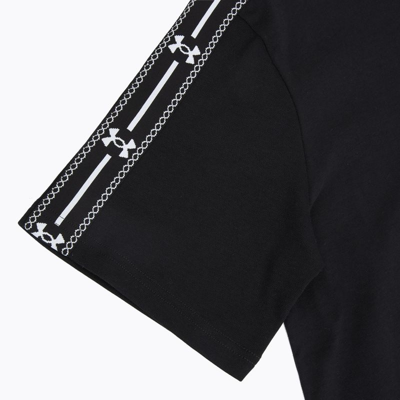 Koszulka męska Under Armour Icon HWT Tee Taped SS ultimate black/white 4