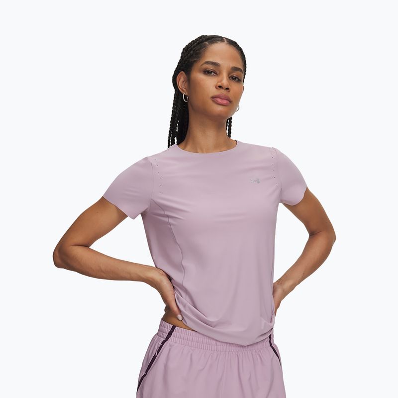 Koszulka treningowa damska Under Armour Vanish Elite SS mauve pink/metallic silver