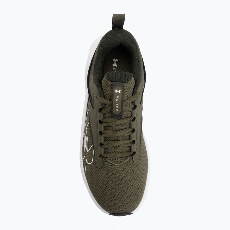 Buty do biegania męskie Under Armour Surge 5 marine od green/baroque green/white 5