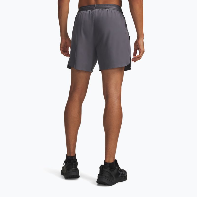 Spodnie treningowe męskie Under Armour Vanish Elite 6in castlerock/castlerock 3