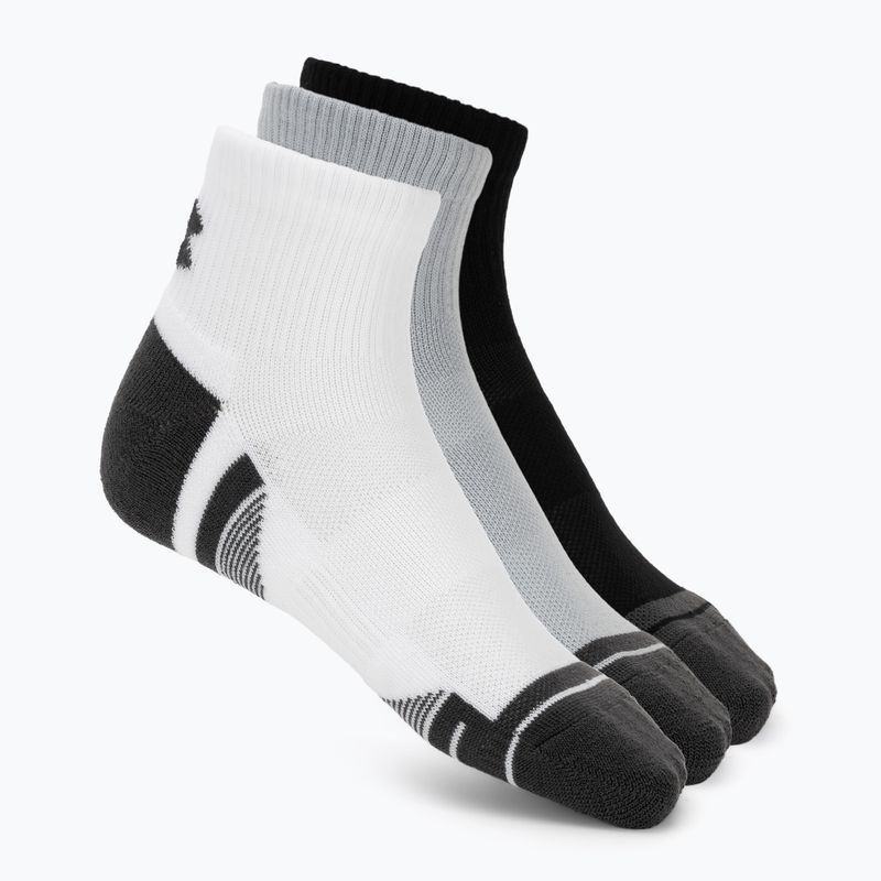 Skarpety Under Armour Perf Tech Qtr 3 pack mod gray/white/jet gray