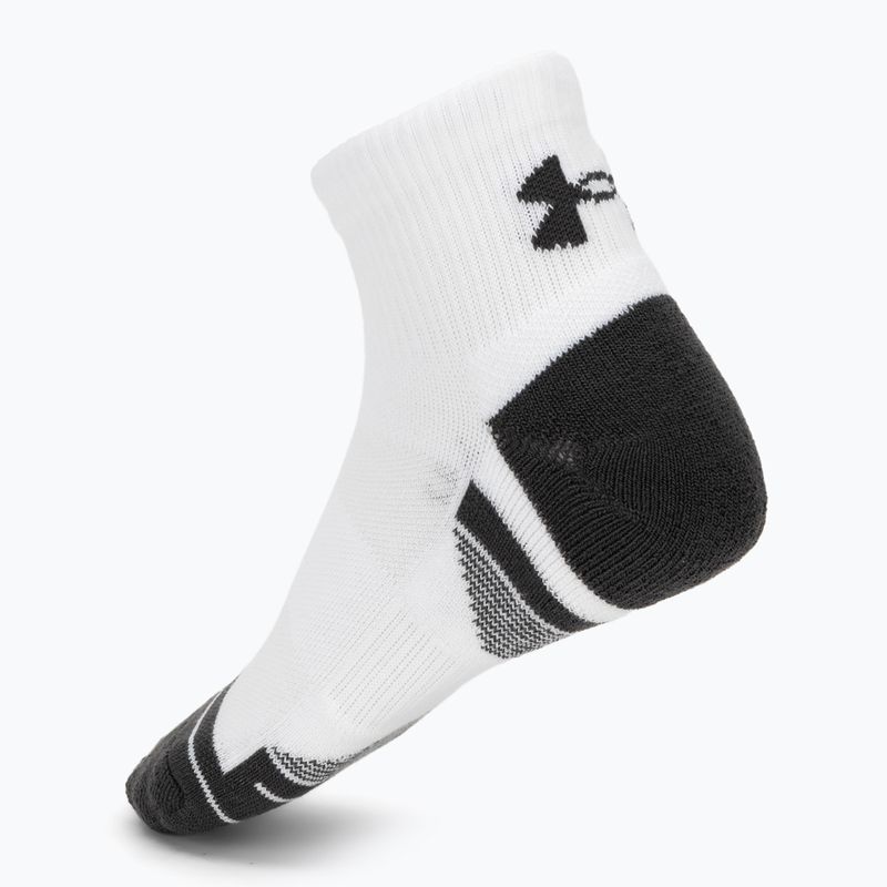 Skarpety Under Armour Perf Tech Qtr 3 pack mod gray/white/jet gray 5