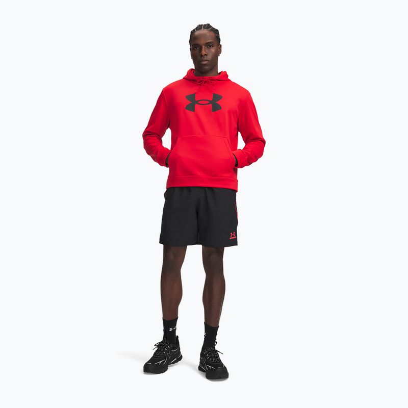 Spodenki treningowe męskie Under Armour Tech Sport black/racer red/racer red 2