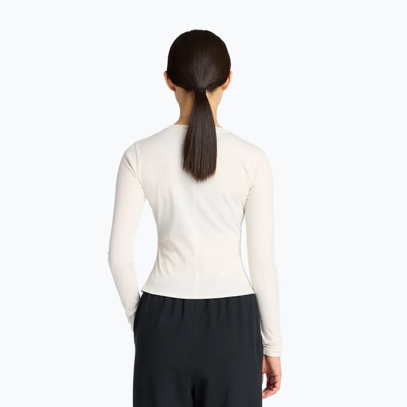 Longsleeve damski New Balance Micro-Rib white 2