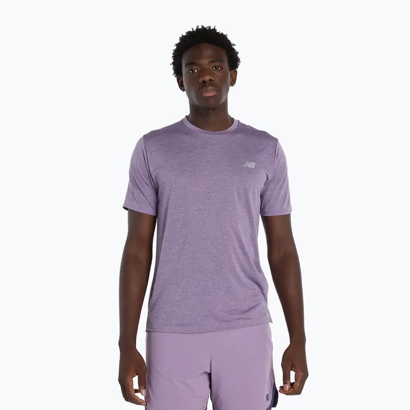 Koszulka męska New Balance Athletics Run candied violet heather