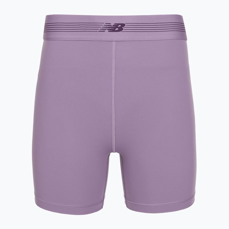 Spodenki damskie New Balance AC Fitted 5" candied violet 6