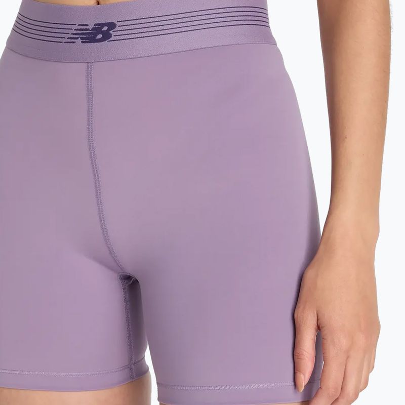 Spodenki damskie New Balance AC Fitted 5" candied violet 5